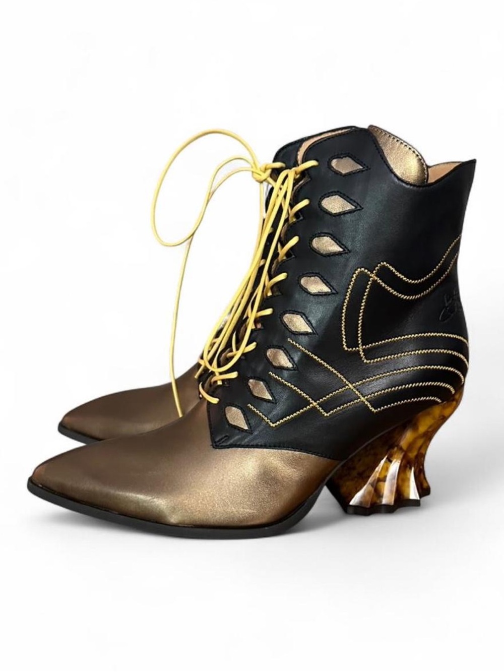 John Fluevog Deliverance Brit Boot - Picture 3 of 6